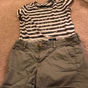 shirt and shorts